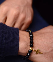 Load image into Gallery viewer, Cross Tassled Bracelet