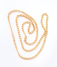 Load image into Gallery viewer, Gold Steel Chain Necklace