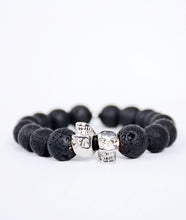 Load image into Gallery viewer, Twin Skull Bracelet