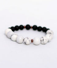 Load image into Gallery viewer, Snow White Tiger Eye Bracelet