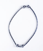 Load image into Gallery viewer, Tiny Grey Steel Bracelet "Posh Series"